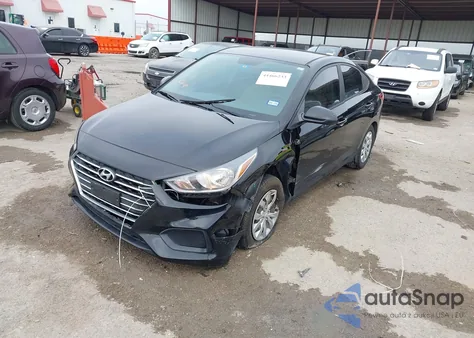 2022 Hyundai Accent Se из США, поврежденный, VIN 3KPC24A63NE176864